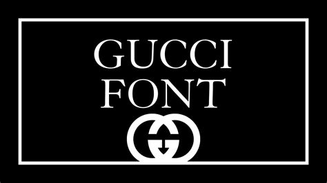 gucci label in black font|gucci logo generator.